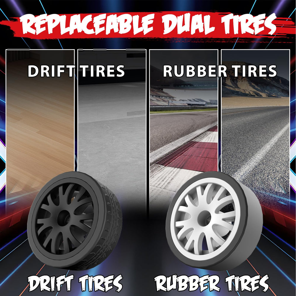 Ruxrcni RC drift car modular battery packs extend playtime