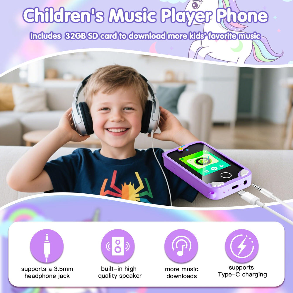 Rvwsx Kids Phone included lanyard keeps it secure