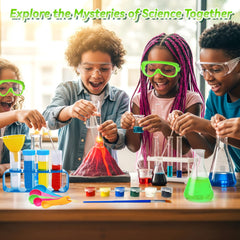 Rxeody safety goggles protect young scientists