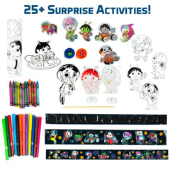 Ryan's World self-inking stamps featuring alien Ryan and rocket for mess-free stamping