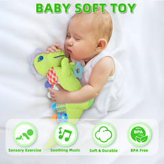 Ryotagift Baby Dino Toy teether chest provides safe relief