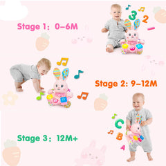 Ryotagift bunny with removable gripping ring easy cleaning and detaching.