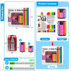 R.Y.TOYS versatile fidget gift, fun for all ages during travel