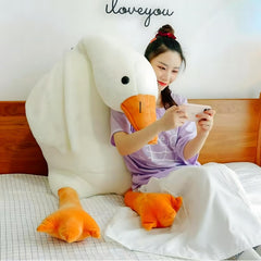Ryttir Goose Plush doubles as nursery decor and cozy cuddle companion.