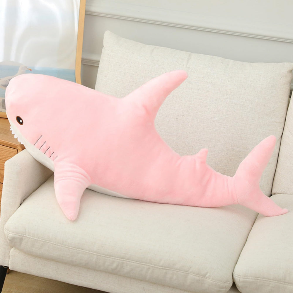 Ryttir giant shark plush 80 cm for cozy hugs and decor
