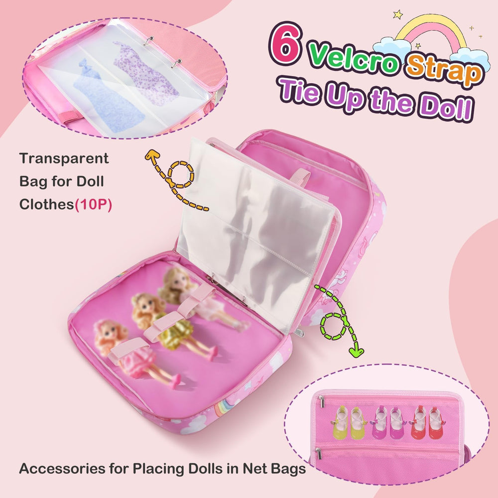 RZYLKA 10-page binder system keeps outfits tidy.