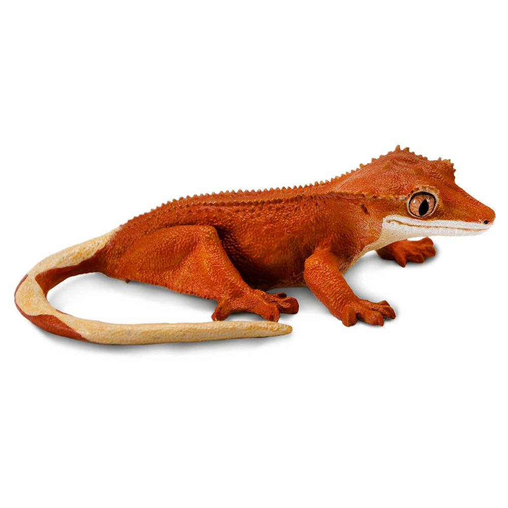 Safari Ltd crested gecko model with 1:1 scale detail for immersive play