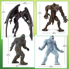 Safari Ltd. Werewolf figurine enhances dramatic play and suspenseful monster stories.