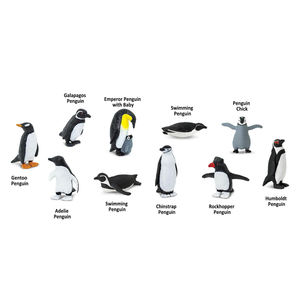 Chinstrap penguin figure from Safari Ltd. Toob for hands-on exploration.