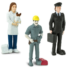 Safari Ltd. People TOOB mailman figurine ideal for daily routines and letters role-play.