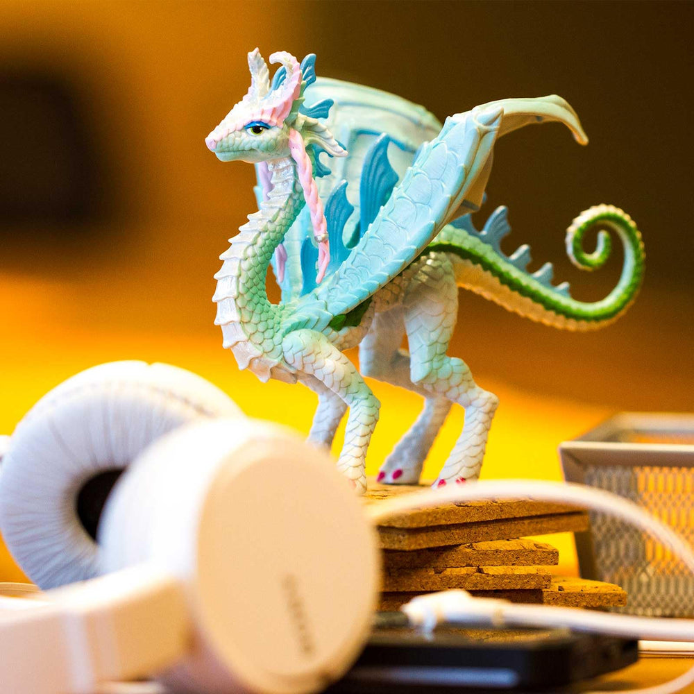 Safari Ltd Princess Dragon figurine color palette encourages fantasy storytelling