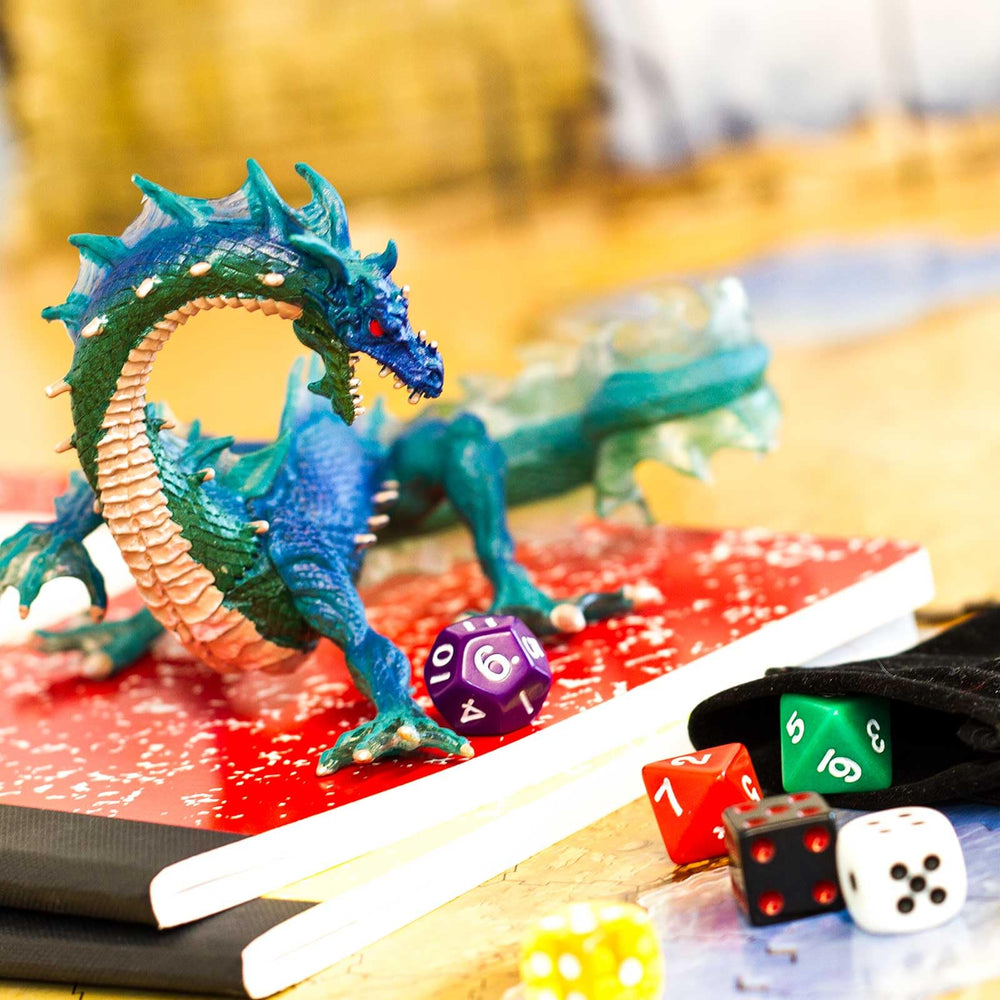 Safari Ltd Sea Dragon tail detail showcases dynamic movement for pretend sea adventures.