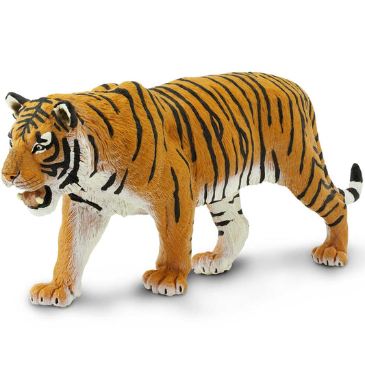 Safari Ltd Siberian Tiger figurine with lifelike fur texture for engaging learning