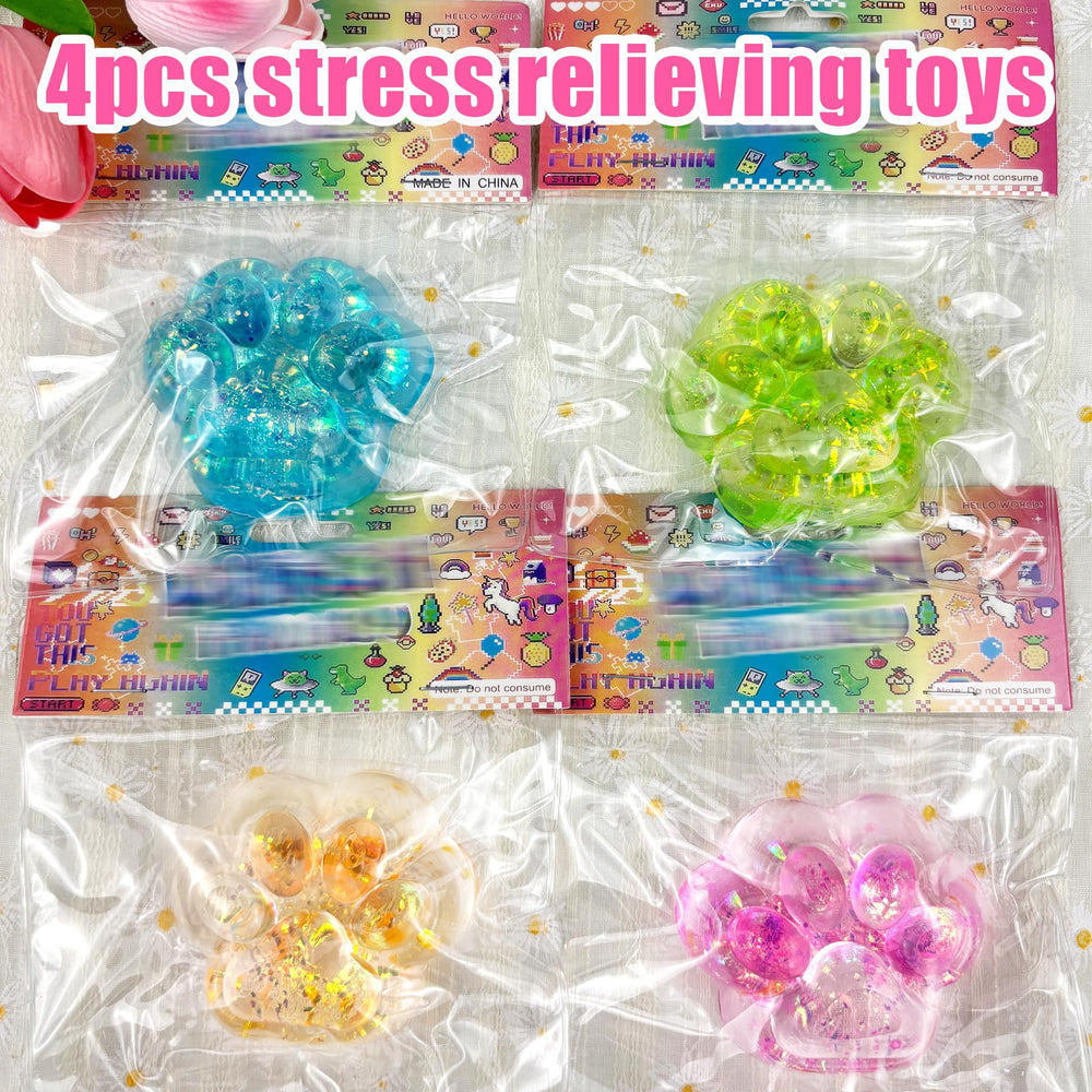 Safoezy taba squishy paw purple supports focus and sensory fun.
