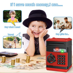 Saidrip piggy bank password-panel keeps savings secure and easy to reset