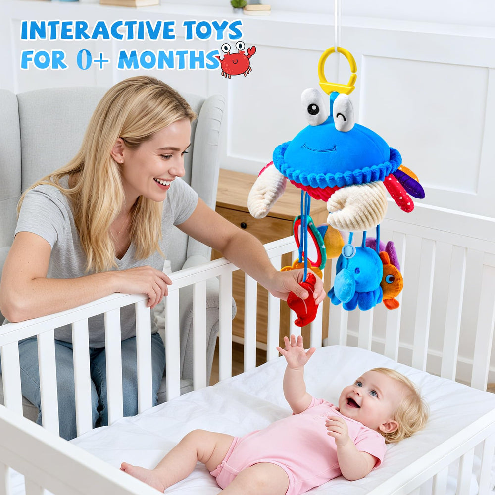 SAIMAND crab clip secure toy during travel and play.