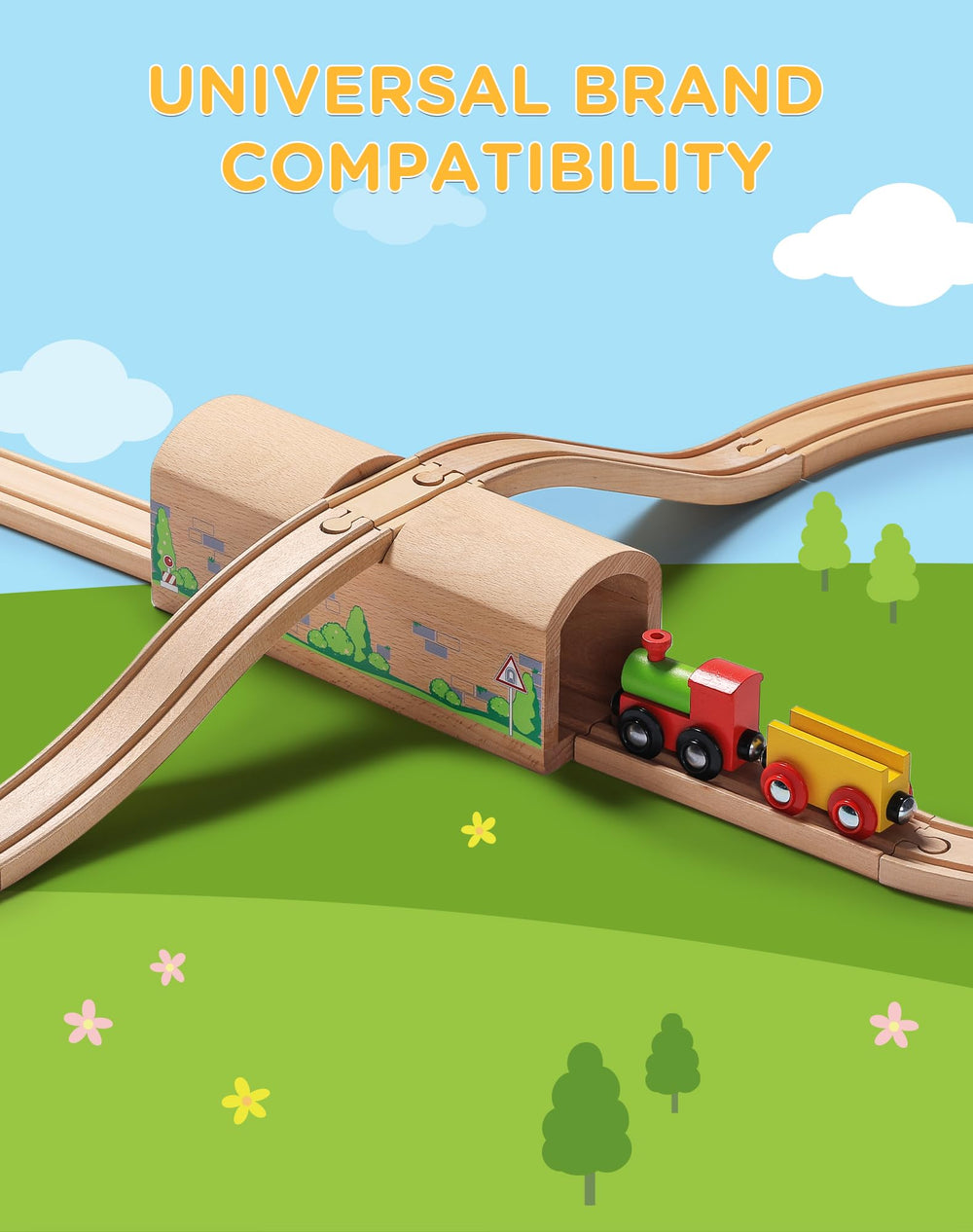 SainSmart Jr ascending-descending tracks encourage interactive exploration and spatial awareness.