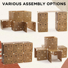 SainSmart Jr Fort Building Kit shows easy assembly for quick setup.