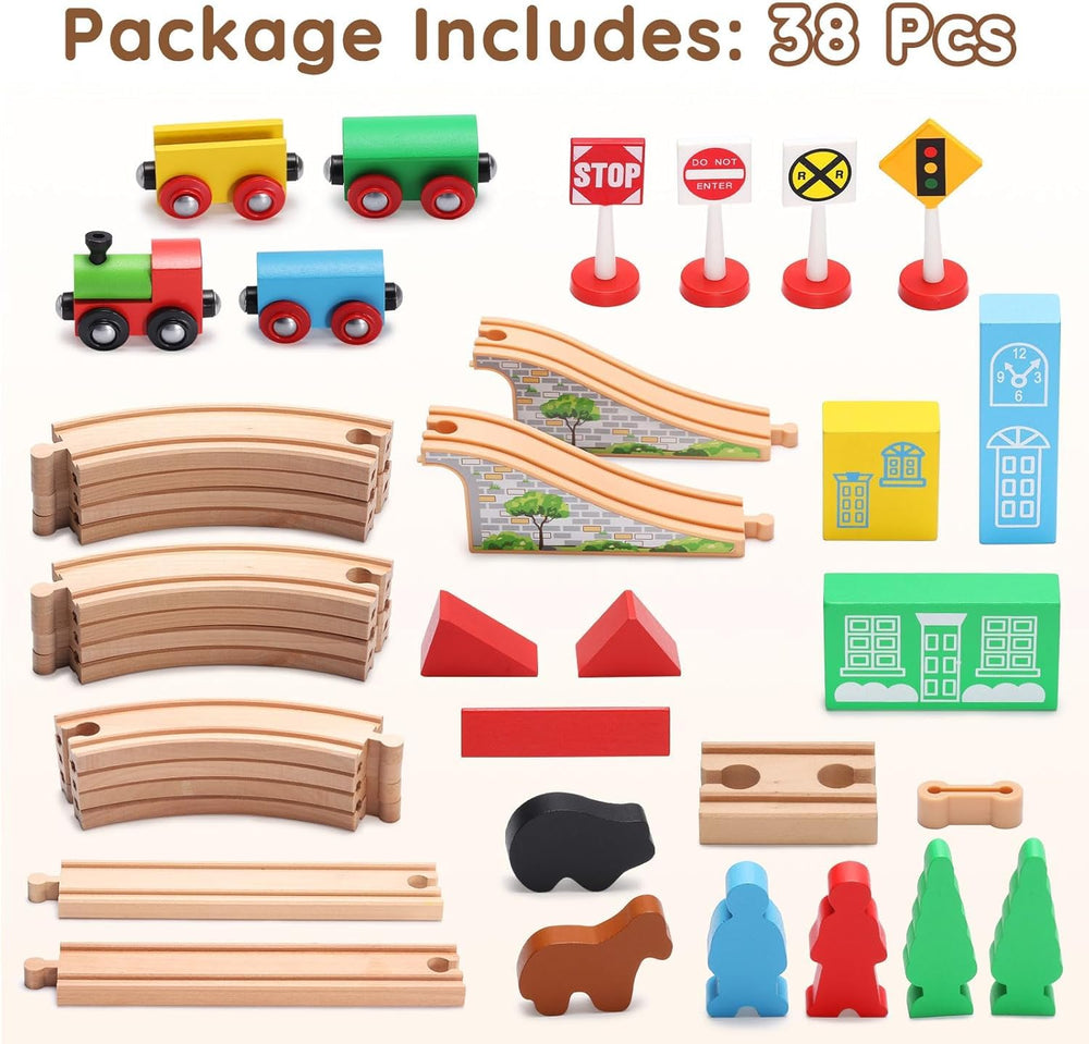 SainSmart Jr. Small Town with Container showcases easy storage after playtime