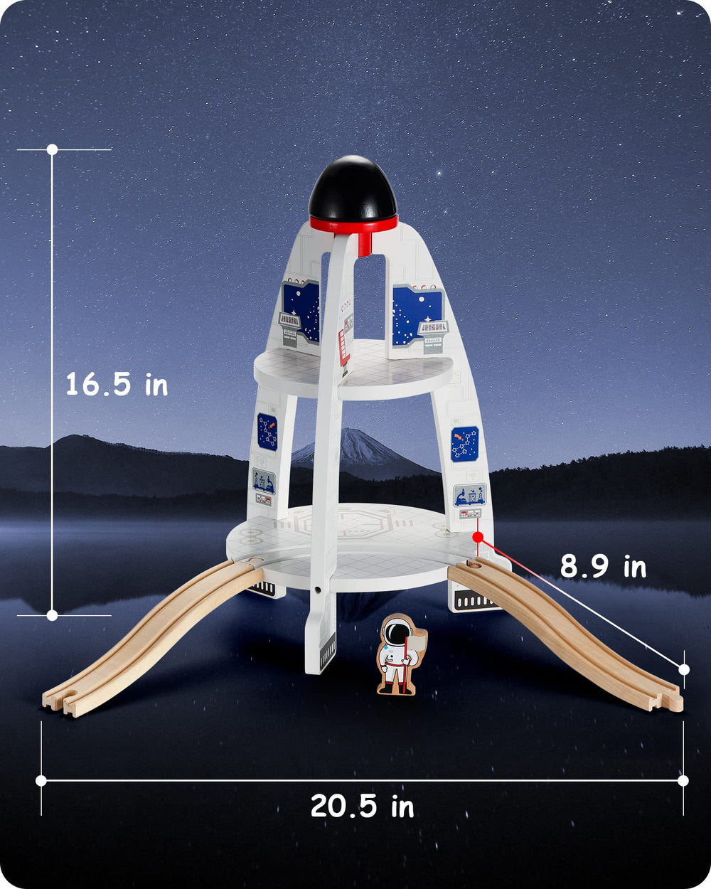 SainSmart Jr compatibility with Brio, Thomas & Melissa & Doug expands play options.