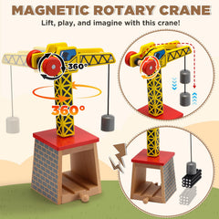 SainSmart Jr. magnetic trains enabling versatile, easy-to-connect layouts.