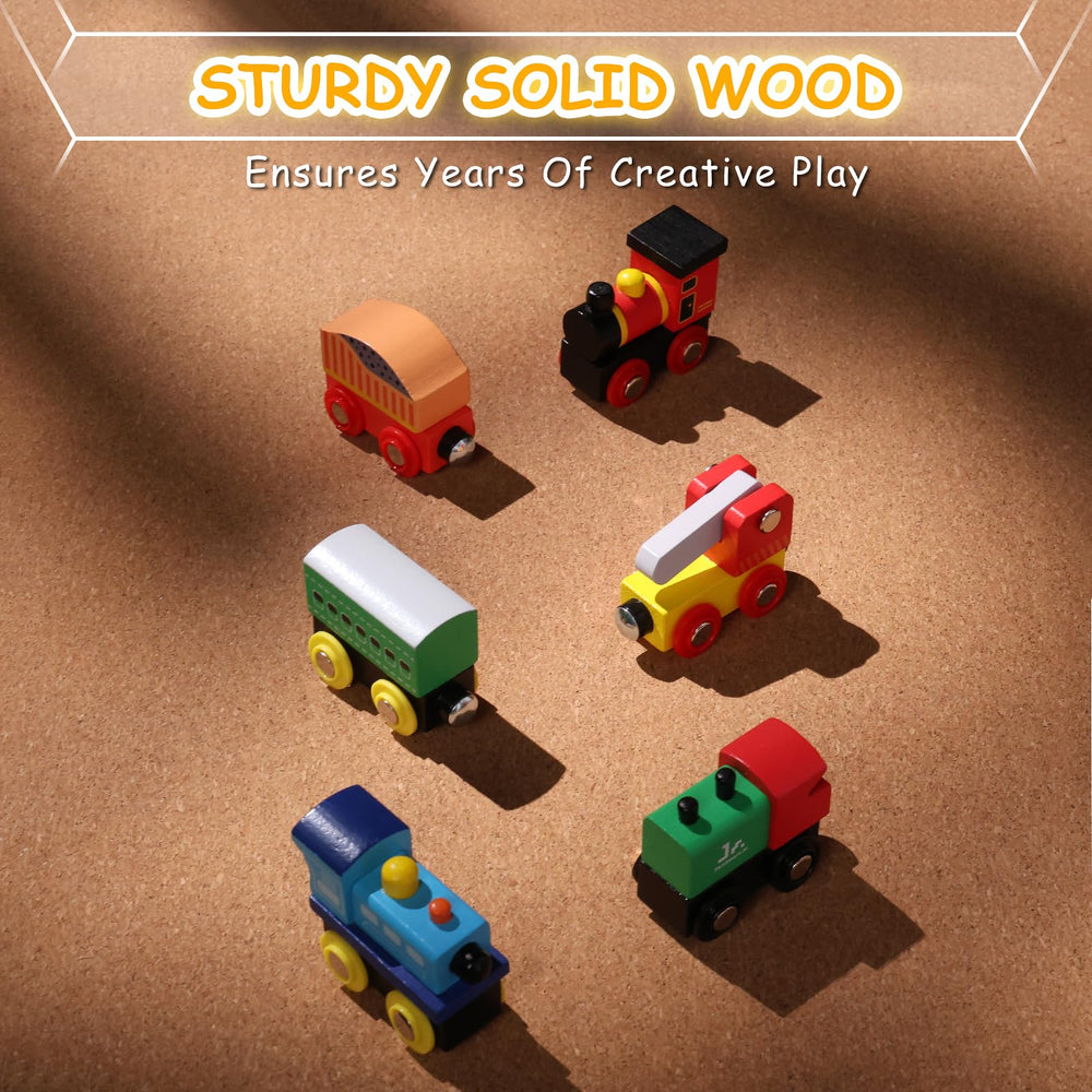 SainSmart Jr wooden tanker car with magnetic links for easy assembly