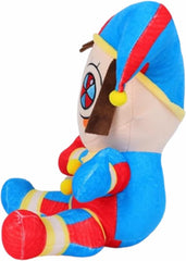 SAJISP Pomni plush fabric close-up, soft material and stitching