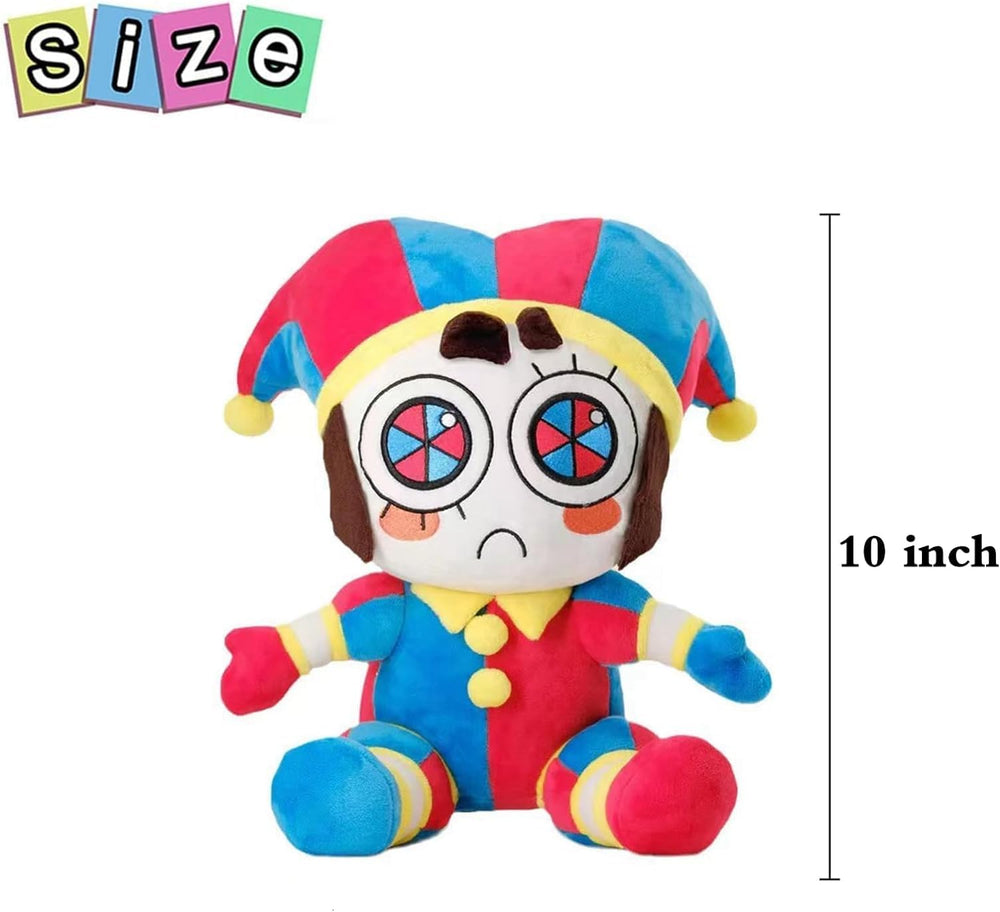 SAJISP Pomni plush hugging pose, ideal for comforting snuggles