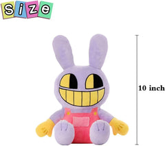 SAJISP The Amazing Digital Circus Jax plush side view, portable and charming