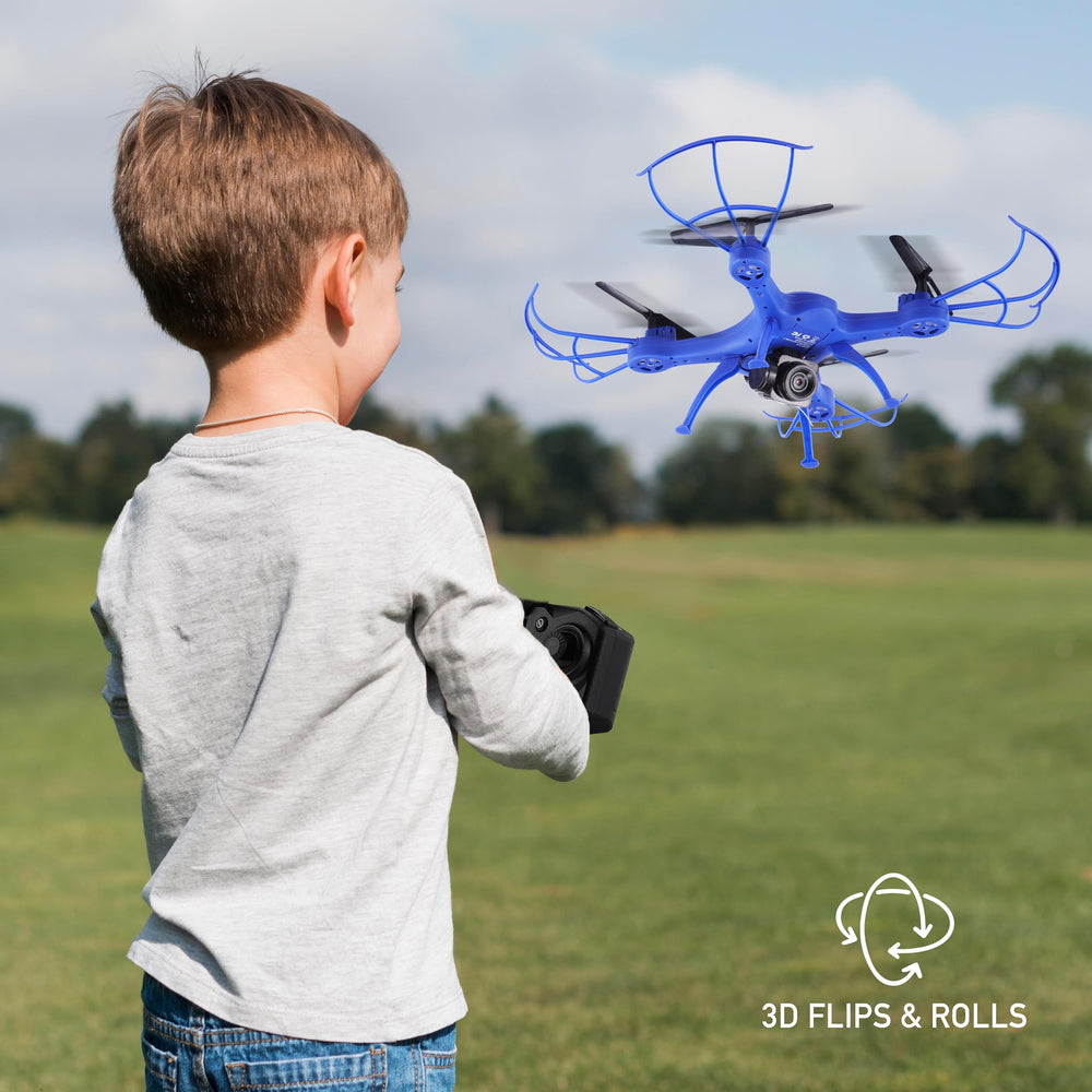 Sakar hedgehog drone delivers up to 10 minutes of flight on a charge.