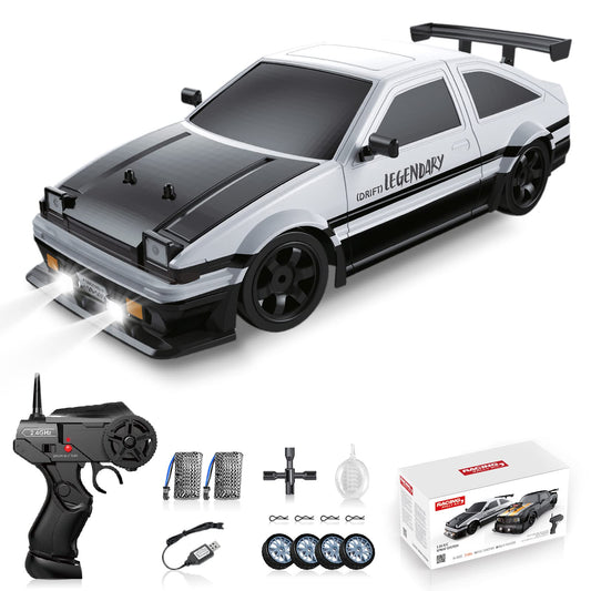 Sakeye RC drift car in 1:16 scale shown for high-speed fun