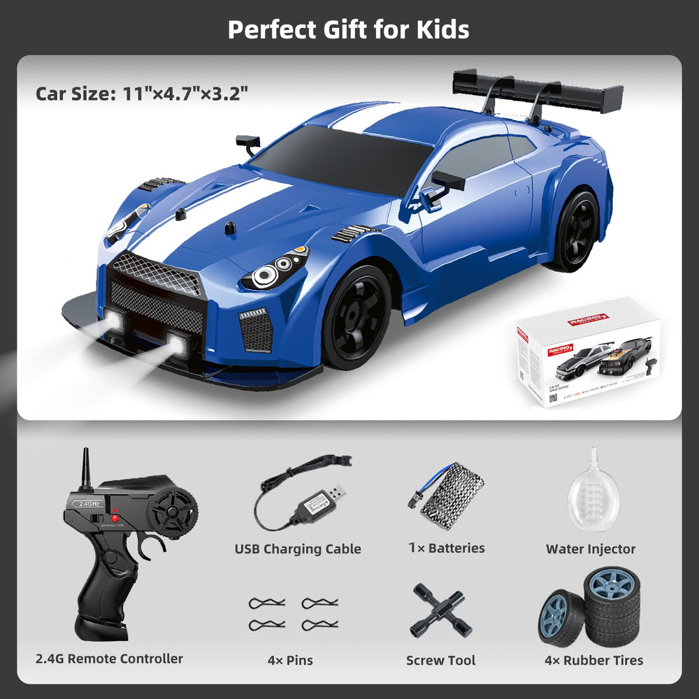 Sakeye RC Drift Car battery charging, ready for longer play sessions