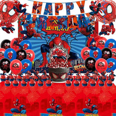 saleix Spidey birthday backdrop for photo-worthy celebrations and party decor