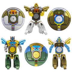 Salepo transformable fidget spinner in robot mode, gold color for focused play