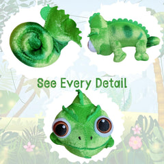 Salvado Lizard Plush magnetic belly enabling interactive wear and attach play.