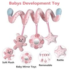 SAMMAS baby mirror toy engages visual focus and parent-child interaction