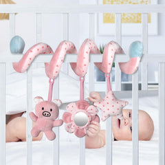 SAMMAS plush rattle toy creates gentle sounds for early hearing