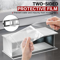 SAMYUCHO acrylic cover with protective film guards against scratches