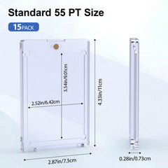SAMYUCHO UV-protected display showcasing cards with vibrant color retention.
