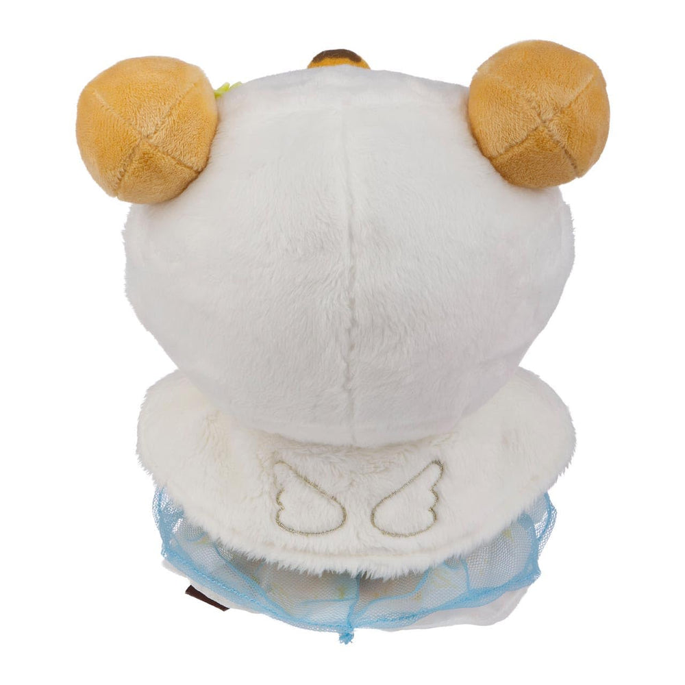 San-X Rilakkuma Swan Series plush face detail emphasizes friendly charm.