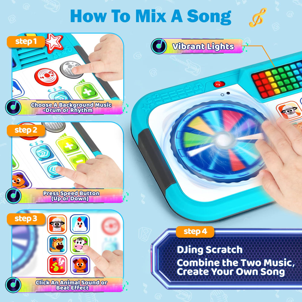 SANANT Baby DJ Set melodies offer kid friendly tunes for curiosity and creativity