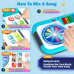 SANANT Baby DJ Set melodies offer kid friendly tunes for curiosity and creativity