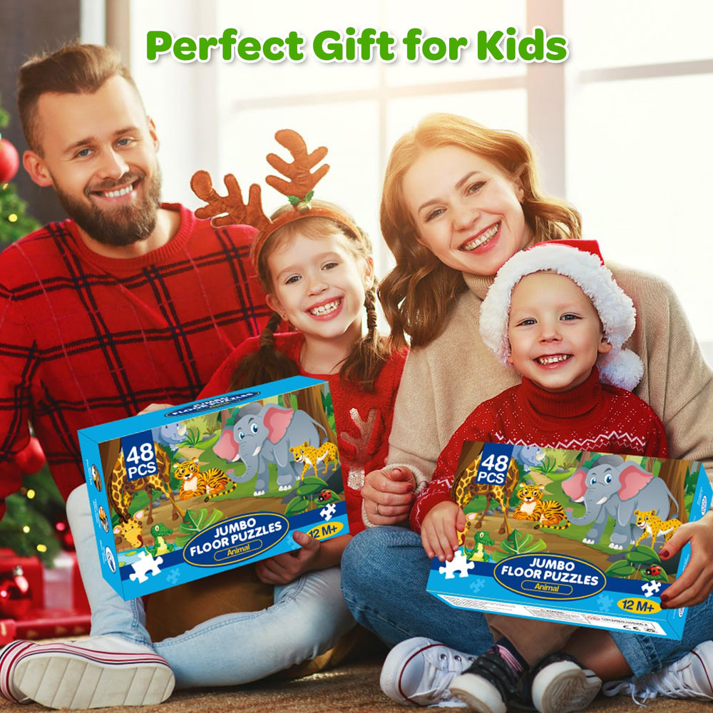 SANANT Jumbo Floor Puzzle includes a storage box to help kids stay organized after play