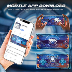 SANCO Smart Robot Dog app control expands customization beyond the remote.