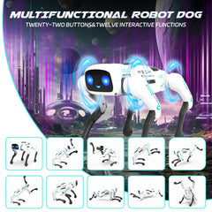 SANCO Smart Robot Dog programming mode encourages creativity and logical thinking.