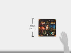 Sand Castle Games Res Arcana game box demonstrating setup for 2–4 players.
