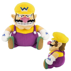 Sanei Wario plush fabric texture, plush toy with huggable softness.