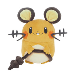 Sanei Dedenne All-Star plush, 7in, soft and cuddly for fans and display.