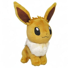Eevee plush in sealed retail packaging ready for gifting