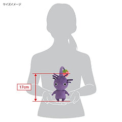 Sanei Pikmin All Star Purple Pixin plush gift-ready, perfect for gifting
